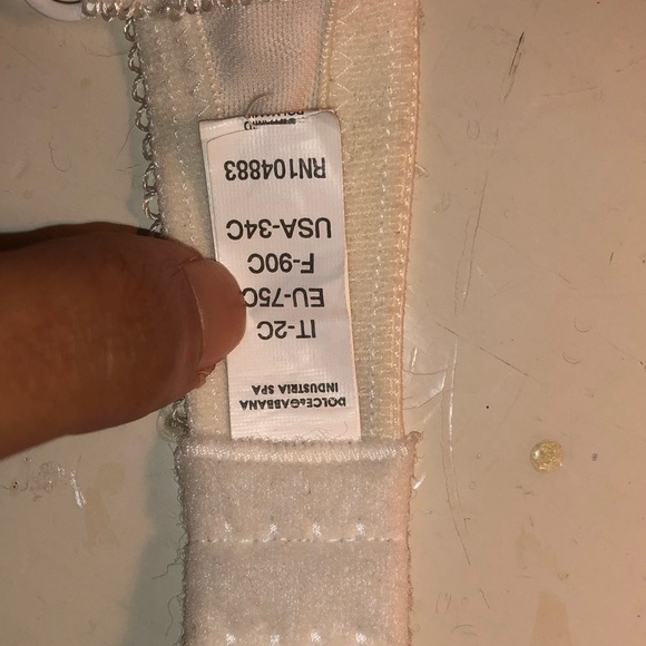 Dolce & Gabbana Zebra Print Bra with Lace Trim - Picture 9 of 9